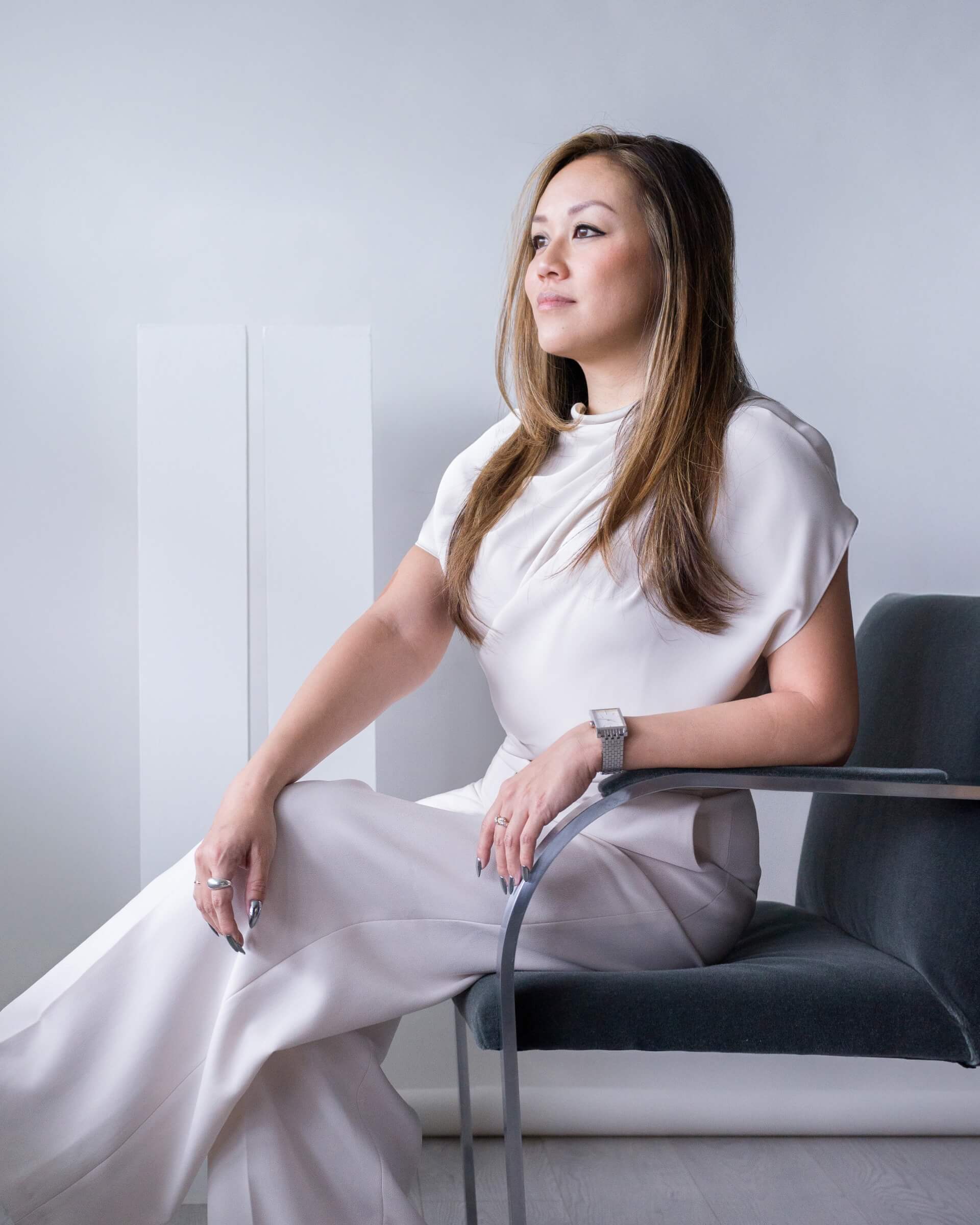 VIEREN Founder and CEO Jess Chow in the New York studio