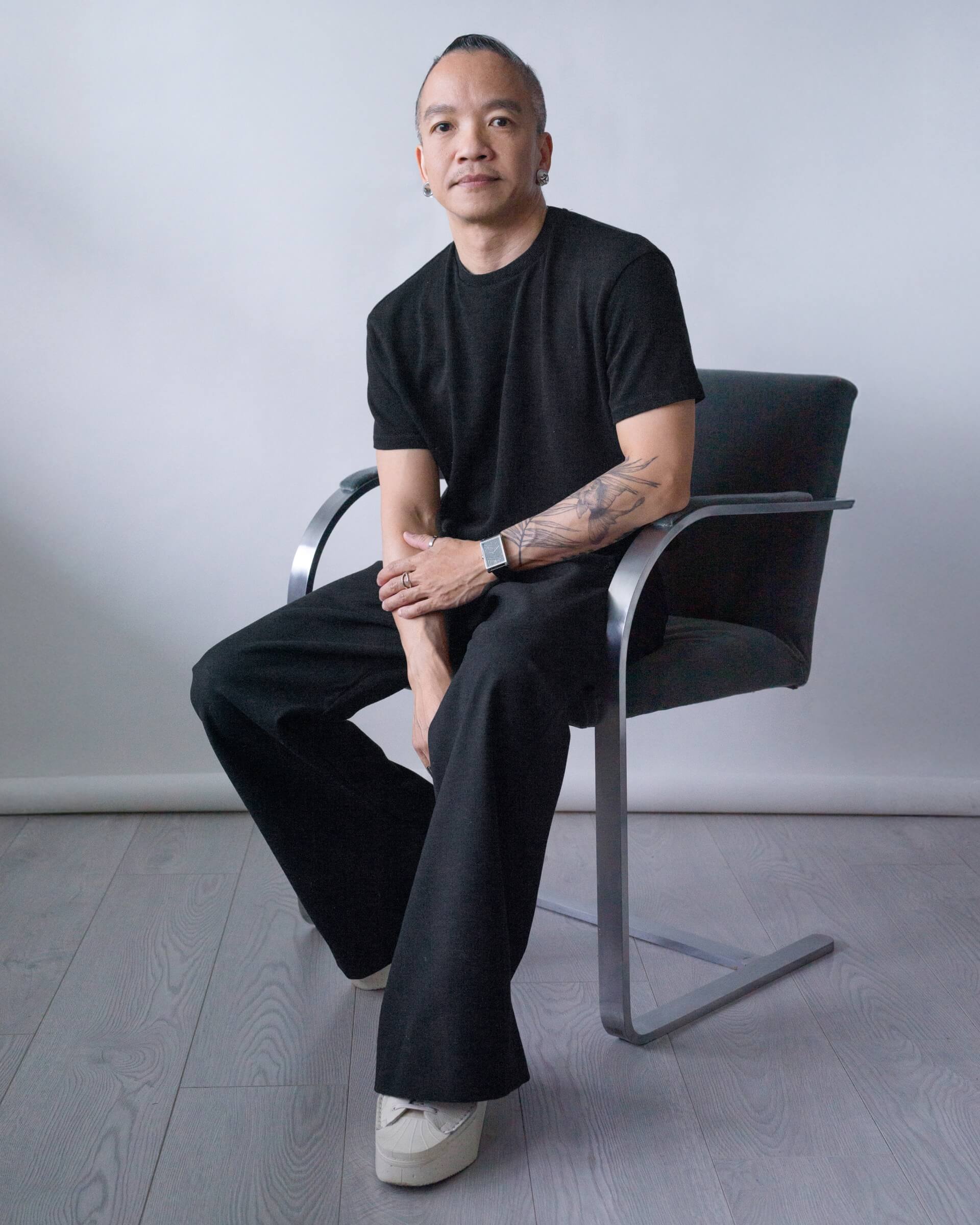 VIEREN Creative Director Sunny Fong in the Toronto design studio