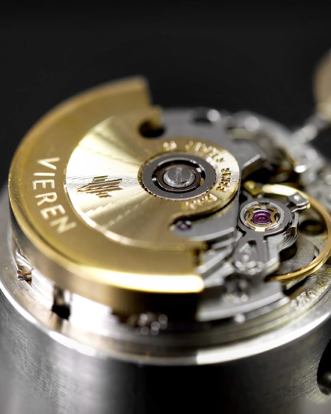 VIEREN Swiss Made ETA 2671 automatic movement with gold rotor