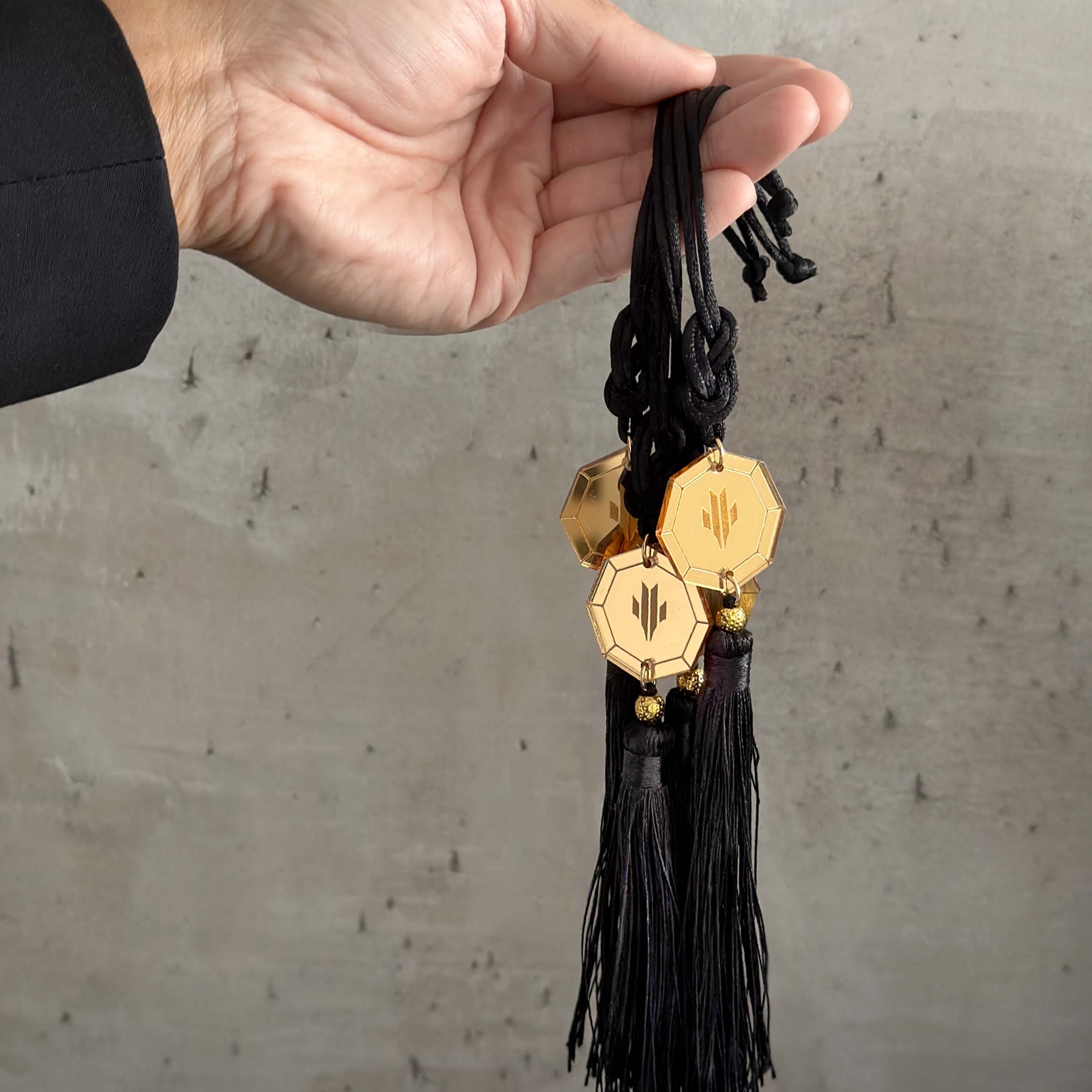 VIEREN modern gold talisman gift with purchase for Lunar New Year gifting