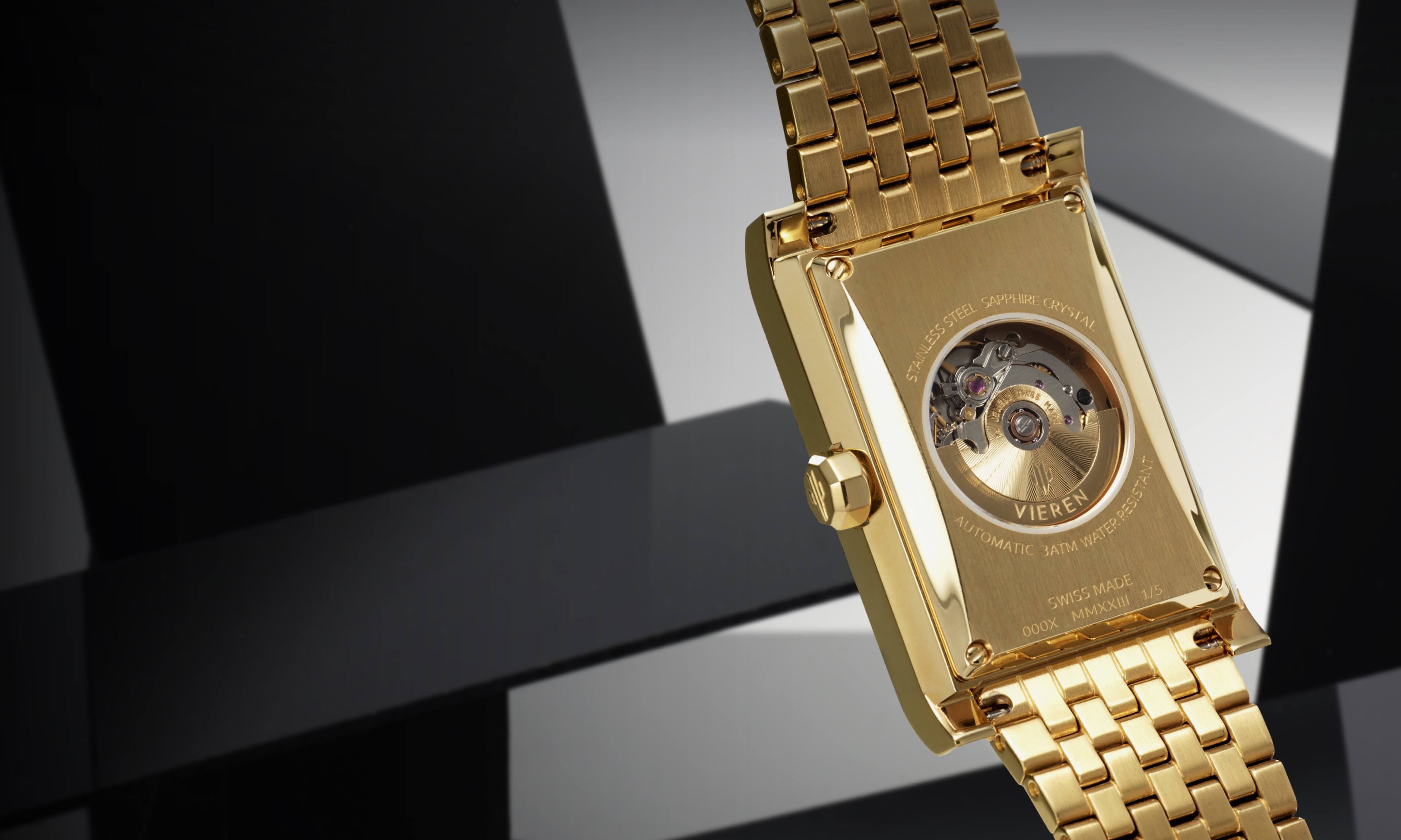 VIEREN Swiss Made automatic watches with ETA 2671 self-winding movement