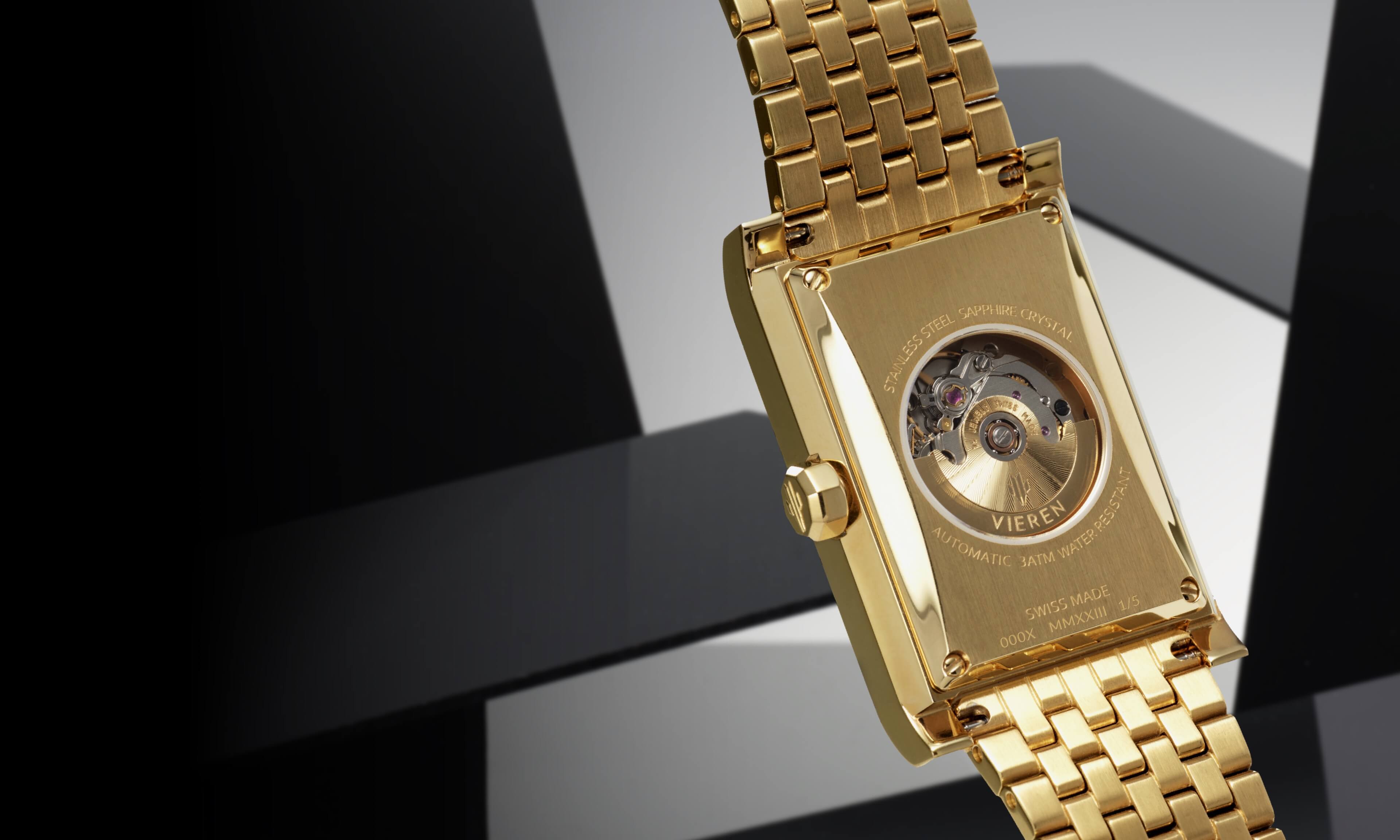 VIEREN automatic watches with Swiss ETA 2671 self-winding movement