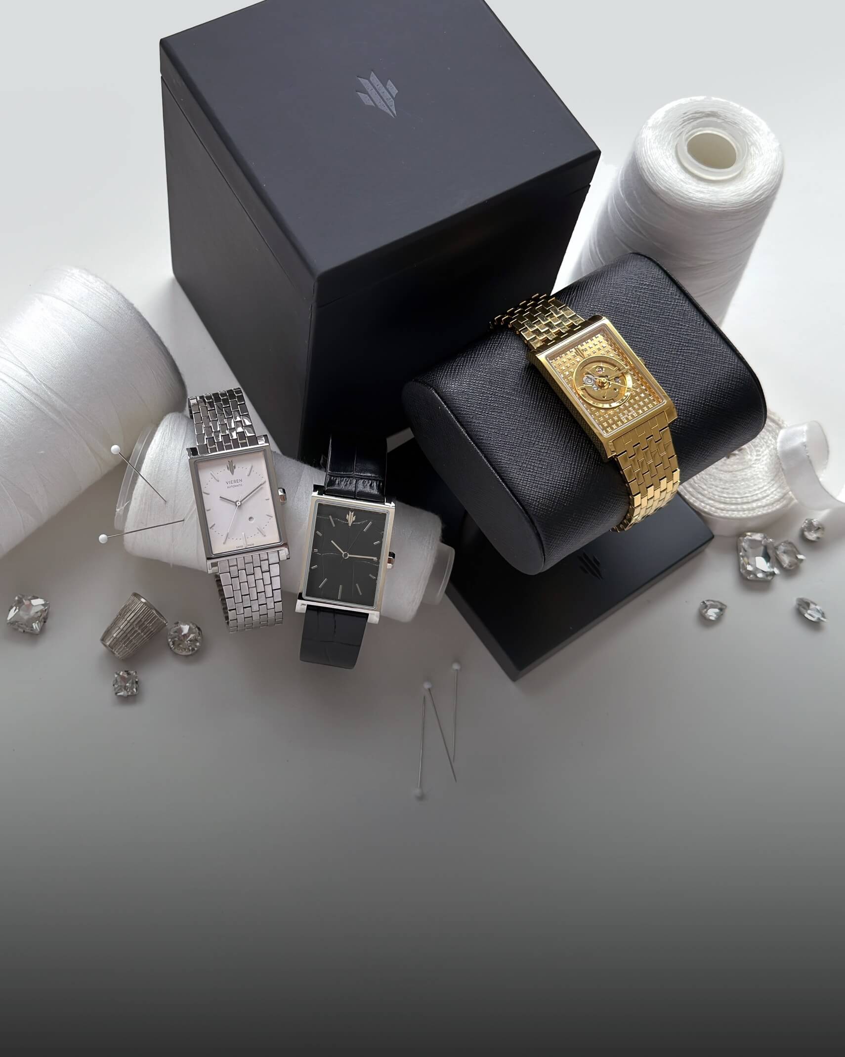 VIEREN Swiss Made automatic watches and handcrafted art for Mother's Day gifts